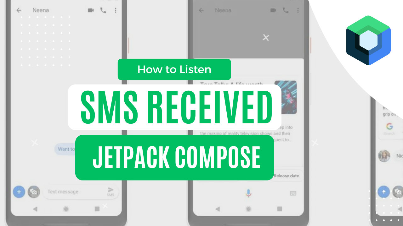 android how to listen sms received jetpack compose