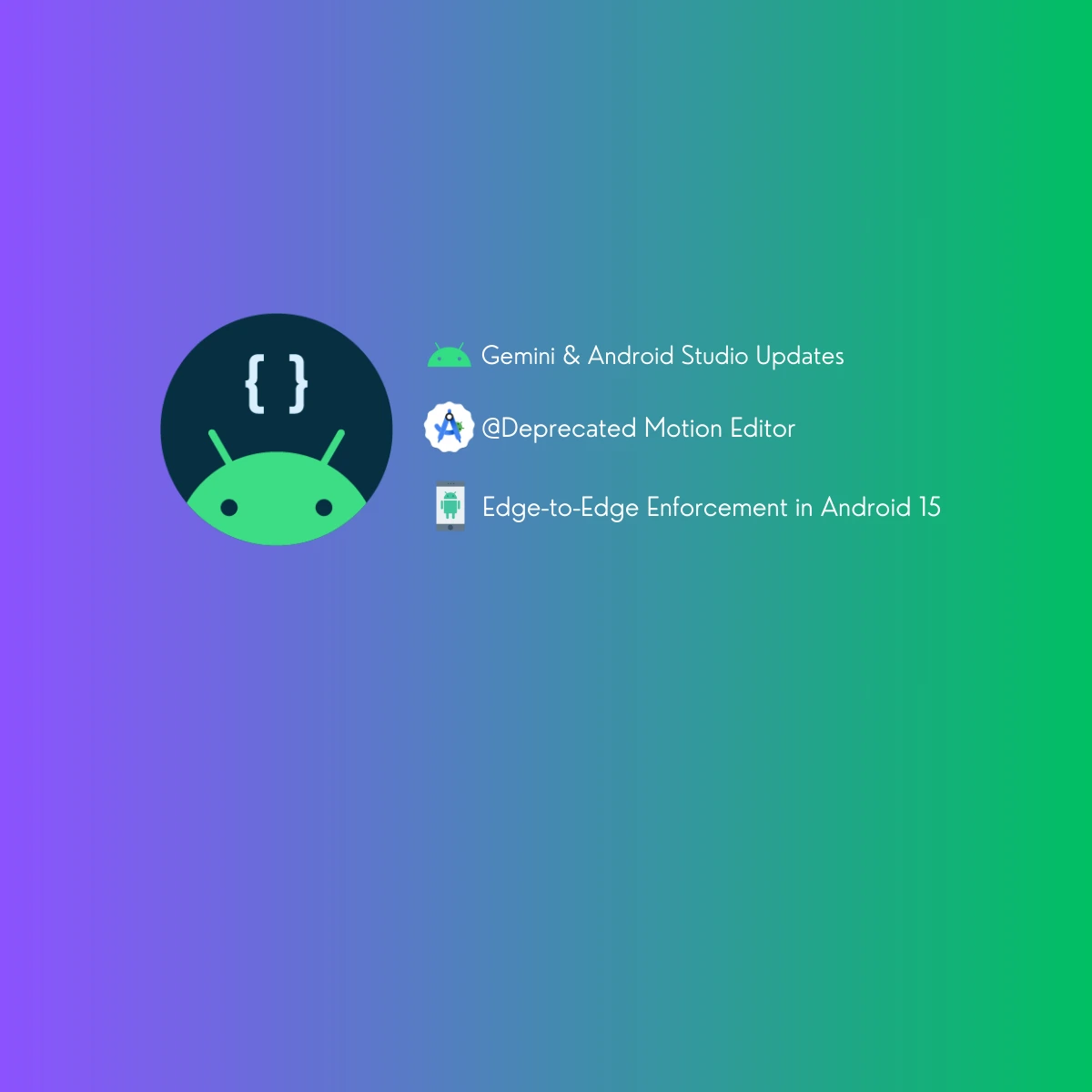 Android Studio Preview Features including Gemini and Wear OS updates