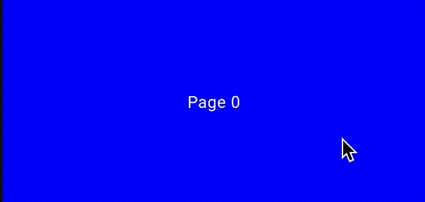 Basic Usage of HorizontalPager android compose